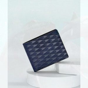 New Geometric Embossed Small Wallet 177